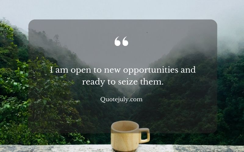New Week Affirmations for Myself